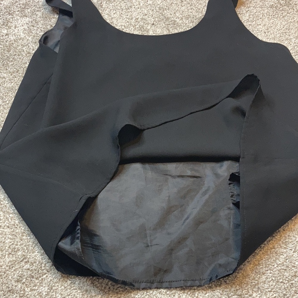 Fully lined Black Shell Top - Picture 4 of 5